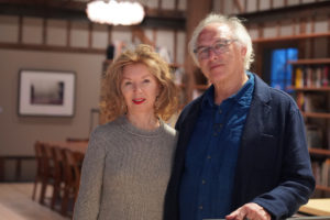 279 April Gornik and Eric Fischl Photo by Julie Froelich