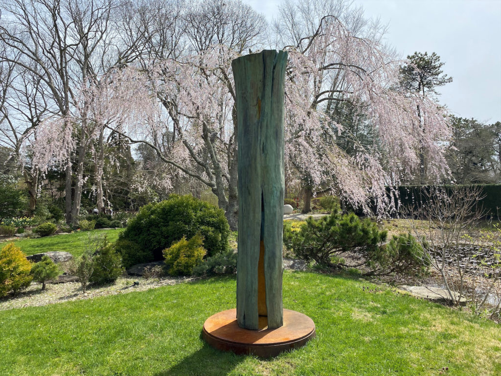 Alexander Polzin’s Parthenope, 2012, at LongHouse Reserve, East Hampton