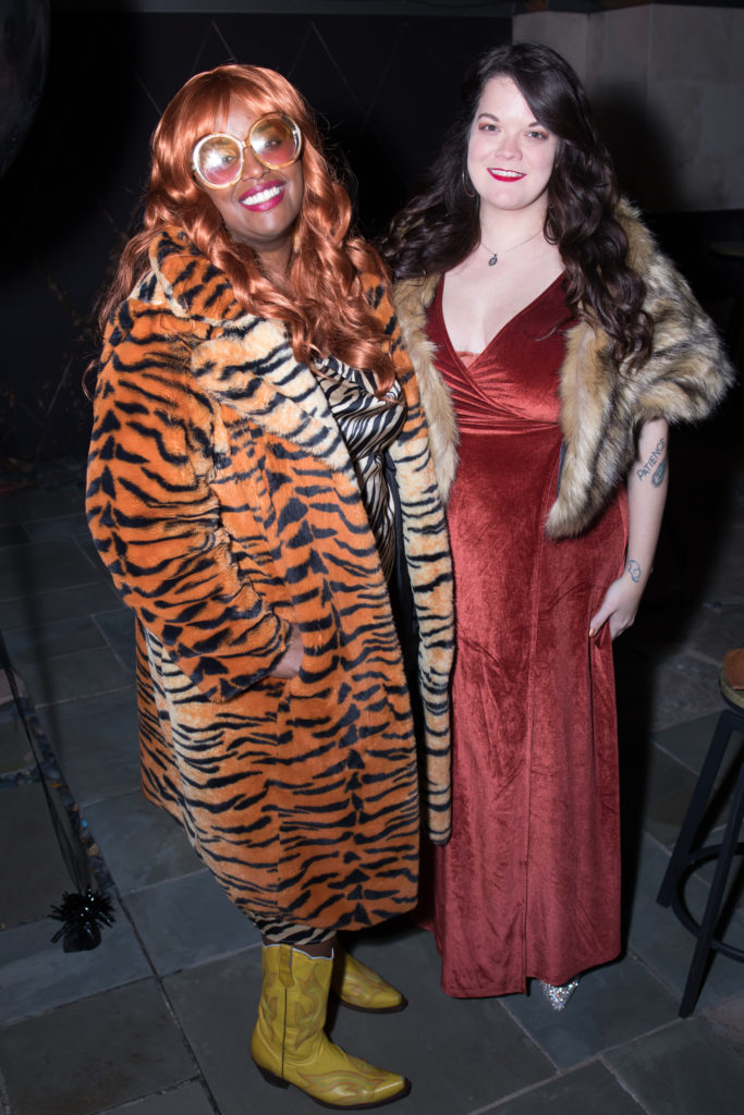 Kam Franklin, Christa Havican at Darryl Sharpton's birthday bash. (Photo by Emile C Brown)