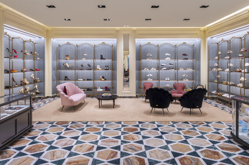 inside gucci store