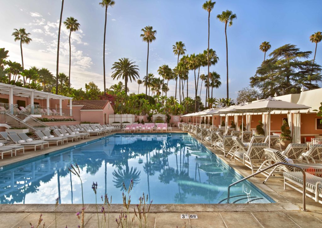The Beverly Hills Hotel Pool