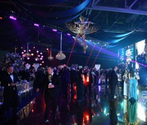 Entertainers at the San Luis Salute Friday Feb. 17,2023 in Galveston.