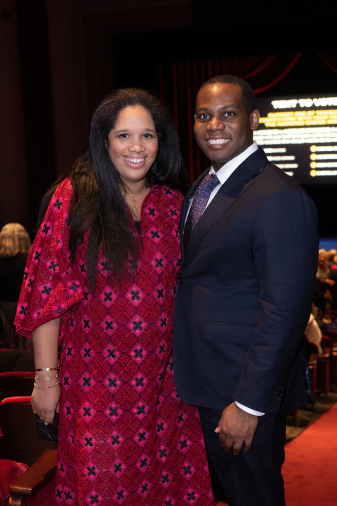 Aerin & Quentin Smith at Houston Grand Opera's Concert of Arias at Wortham Theater Center. (Photo by Wilson Parish)
