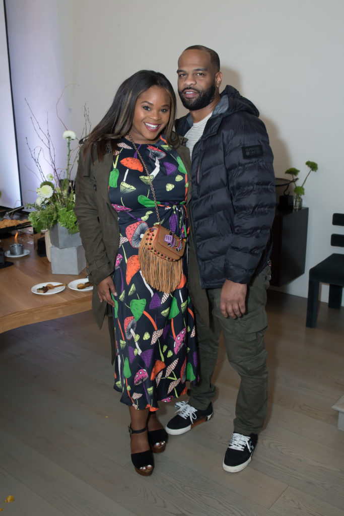 Alex Finnie, Eric Houston at Darryl Sharpton's birthday bash. (Photo by Emile C Brown)