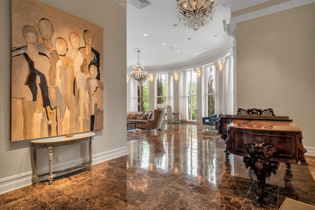 $6.1 million includes the perfect spot for your baby grand inside Fort Worth's Baldridge Home.
