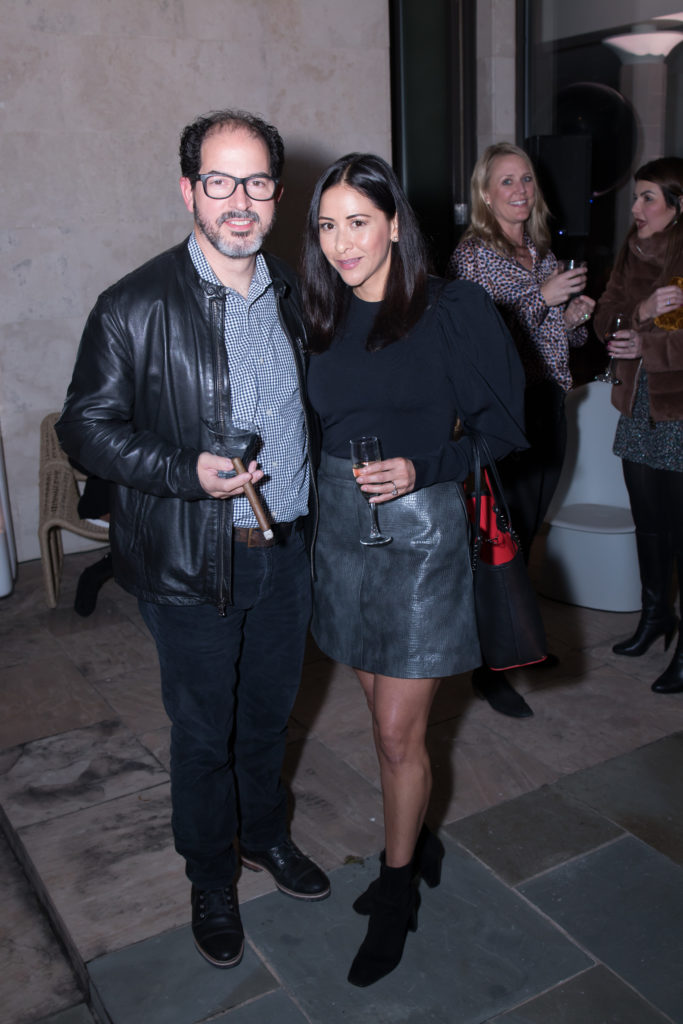 Bernardo & Mayra Rios at Darryl Sharpton's birthday bash. (Photo by Emile C Brown)