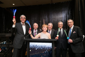 Brad Rauch, Buster Freedman, Judy Yambra, Larry Buck, Michael Feinstein. Gary Swartz (Photo by Daniel Ortiz)