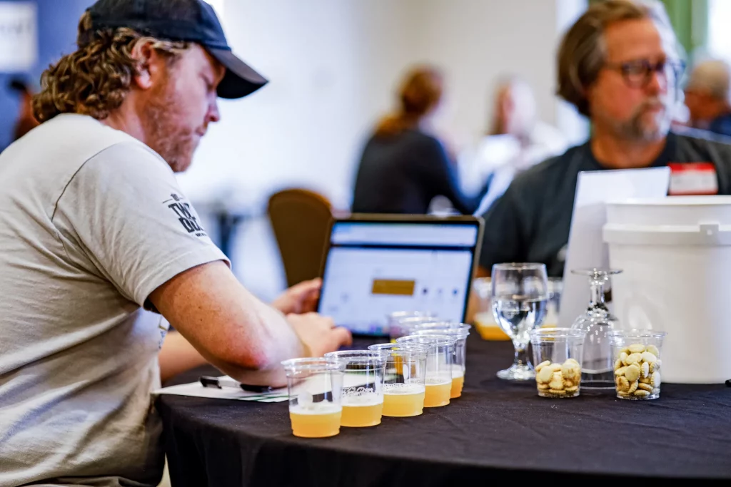 Sampling the suds and spreading the word about Texas' small and independent breweries.