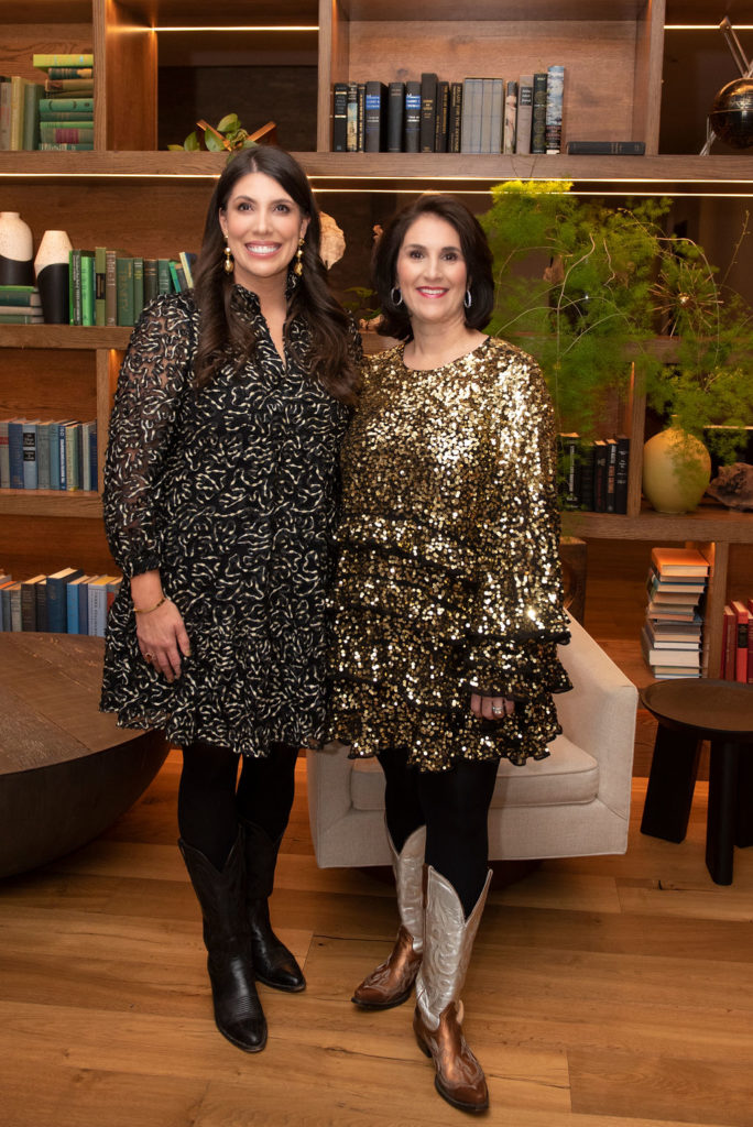 Cattle Baron's Ball Co-Chairs Andrea Cheek and Isabell Novakov Higginbotham (Photo by Tamytha Cameron)