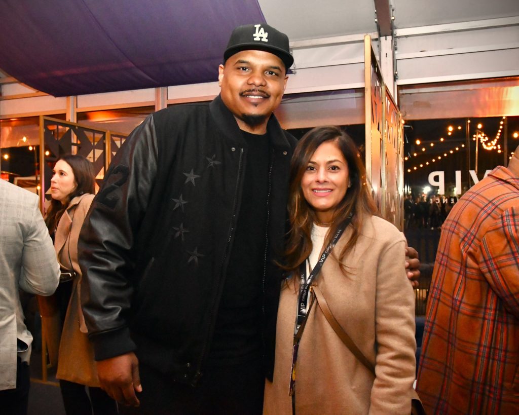 Chester Pitts, Katherine Ross at the Cirque du Soleil KOOZA premiere.  (Photo by Alex Montoya)