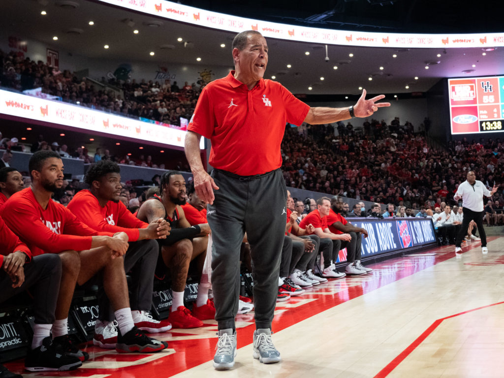 University of Houston coach Kelvin Sampson has built one of college basketball's best programs. (Photo by F. Carter Smith)