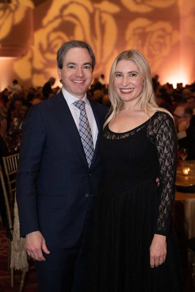 Danny & Isabel David at Houston Grand Opera's Concert of Arias at Wortham Theater Center. (Photo by Wilson Parish)