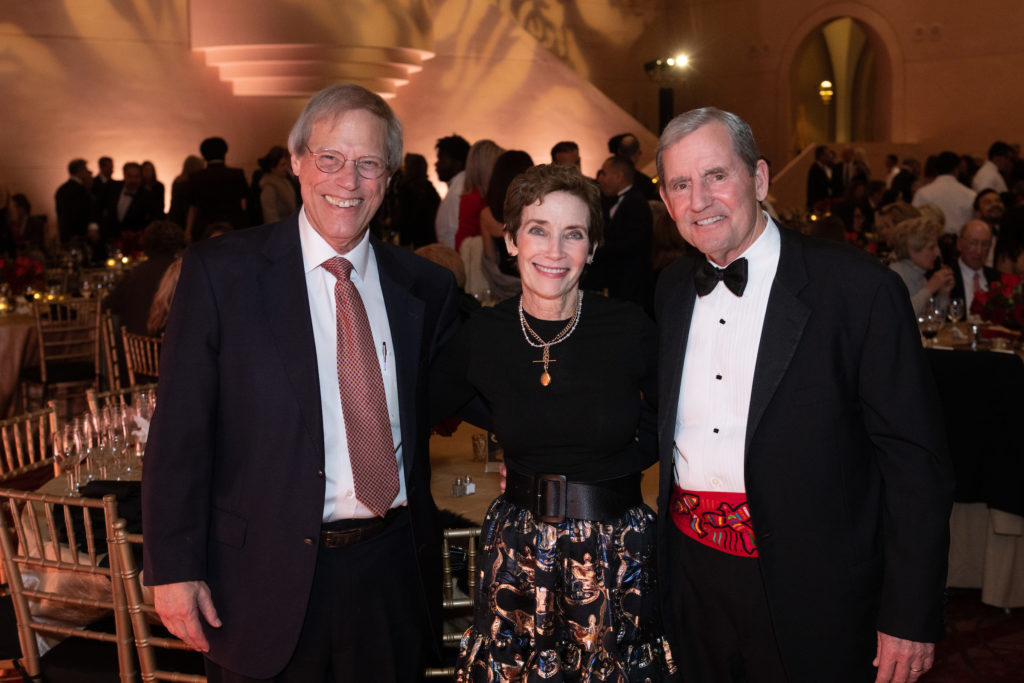 Stephen Klineberg, Reinette, Stan Marek at Houston Grand Opera's Concert of Arias at Wortham Theater Center. (Photo by Wilson Parish)
