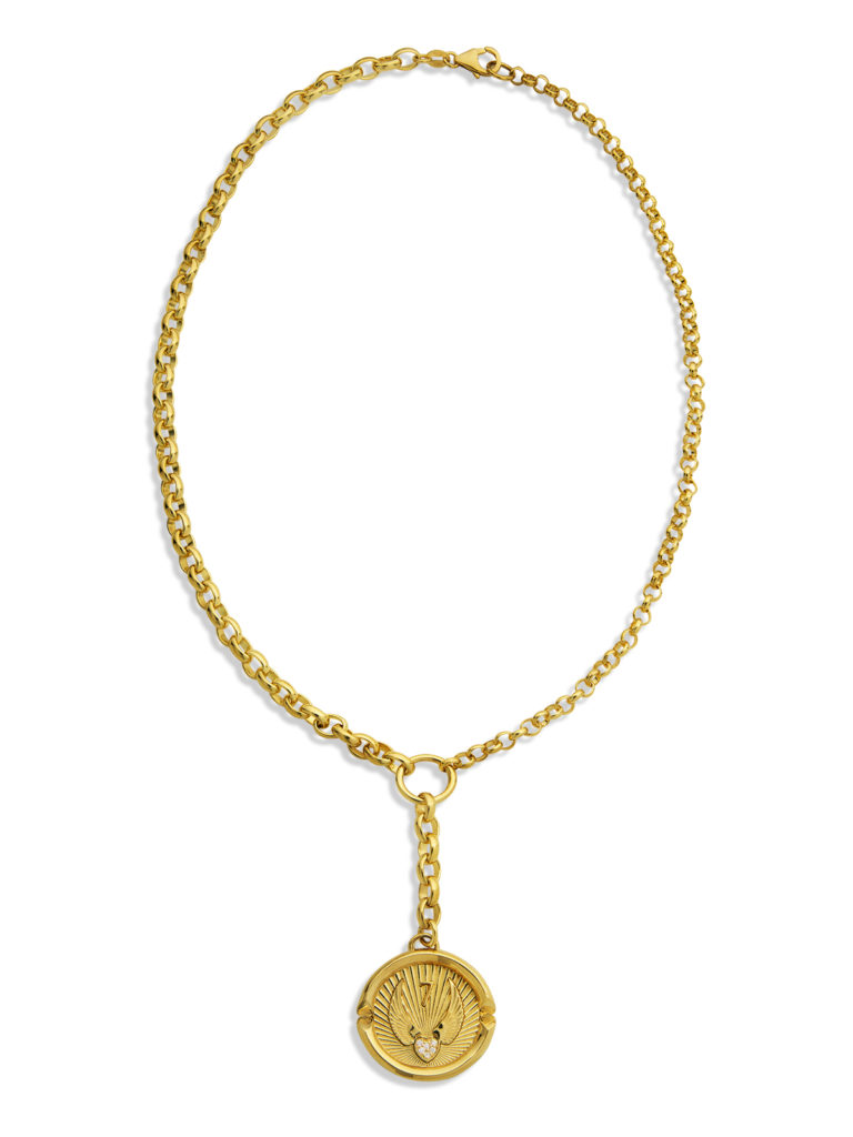 Foundrae Beloved, With Wings We Fly Heavy Mixed Belcher Extension Necklace