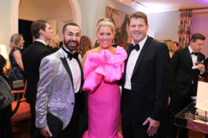 Fady Armanious, Amanda Boffone and Bill Baldwin (Photo by Priscilla Dickson)