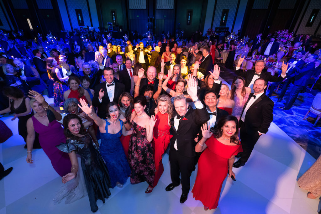 Guests on the dance floor