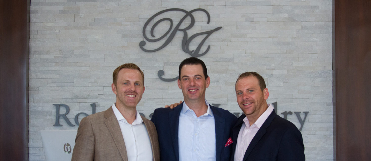 The Robichau brothers Jason, John and Matt keep what their dad started with Robichau's Jewelry going and growing.
