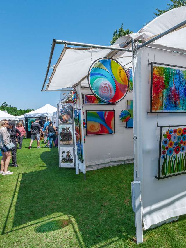 n find your next piece of art at The Woodlands Waterway Arts Festival