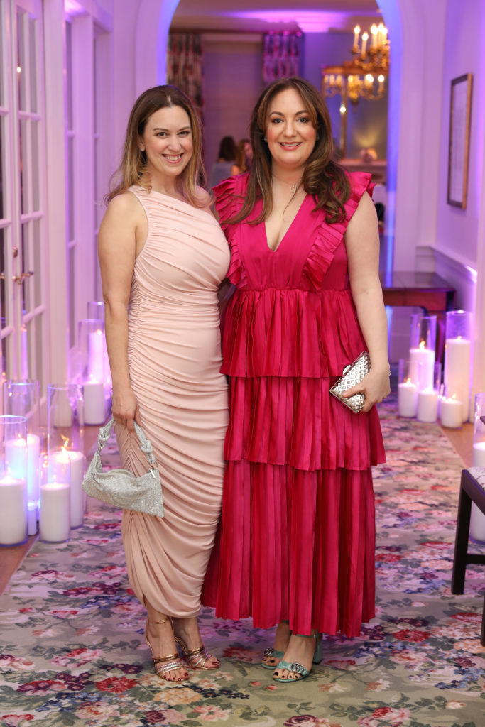 Jennifer Howard, Mitra Woody at the Junior League of Houston Charity Ball (Photo by Priscilla Dickson)