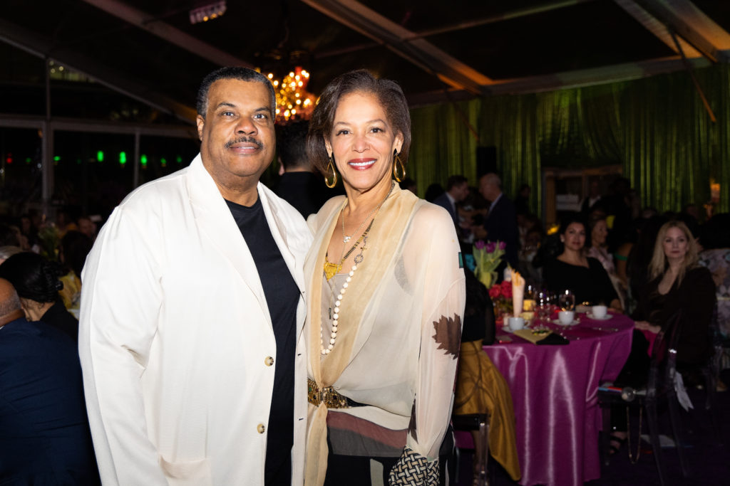 Jerome & Saundria Gray at the Gala on the Green benefiting Discovery Green. (Photo by Lawrence Elizabeth Knox)