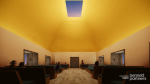 Keith House Interior Rendering Yellow