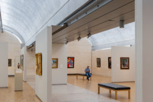 Exhibition in the Kimbell Art Museum