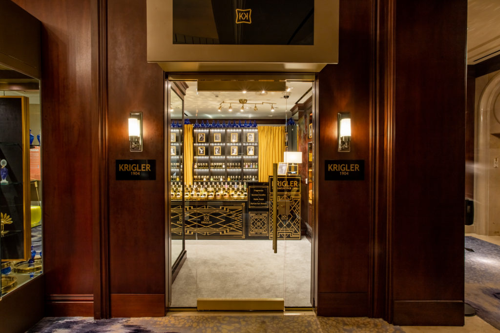 House of Krigler boutiques often situated themselves in posh hotels. Houston's boutique is in the Four Seasons. (Photo by The Ritz-Carlton, Dallas)