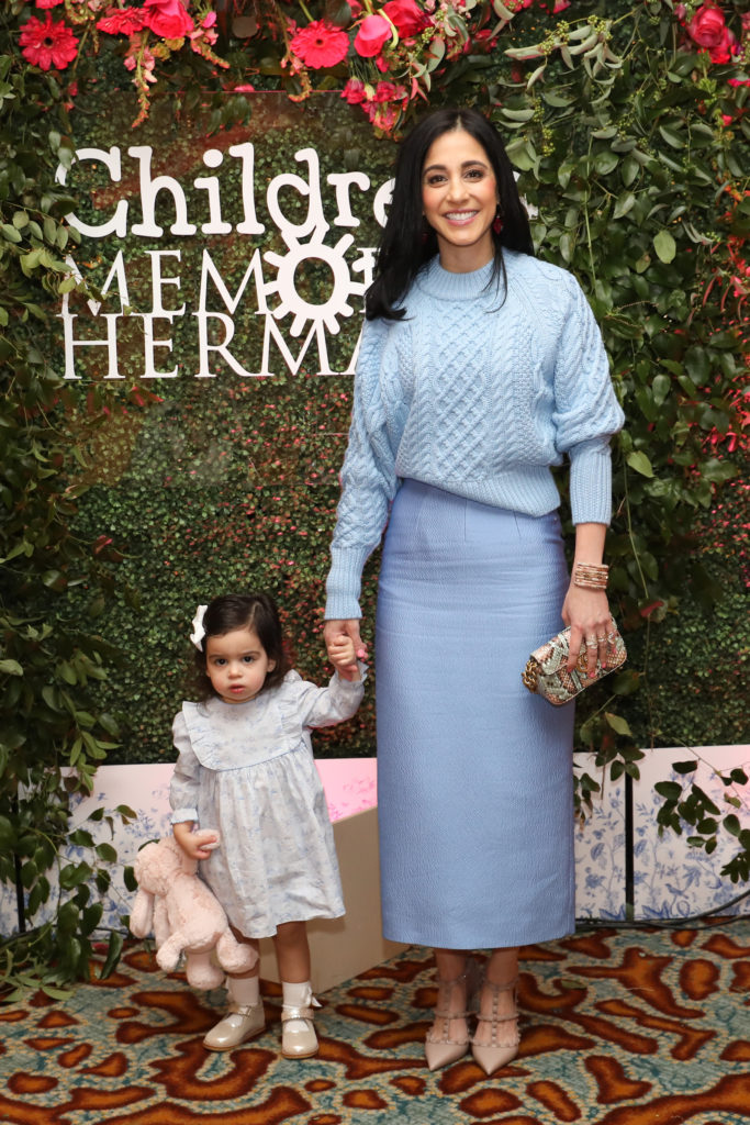 Holly Radom and daughter Ryan  at the Children's Memorial Hermann Hospital 'Mommy & Me High Tea' held at the St. Regis Hotel. (Photo by Priscilla Dickson)