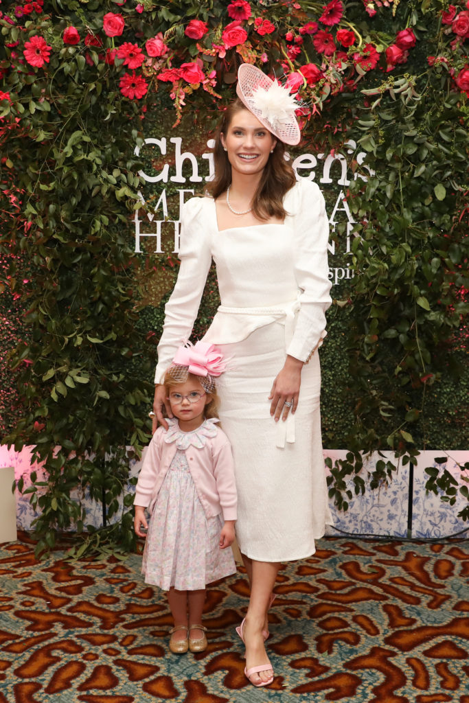 Mary Tyler Day, Claire Day at the Children's Memorial Hermann Hospital 'Mommy & Me High Tea' held at the St. Regis Hotel. (Photo by Priscilla Dickson)