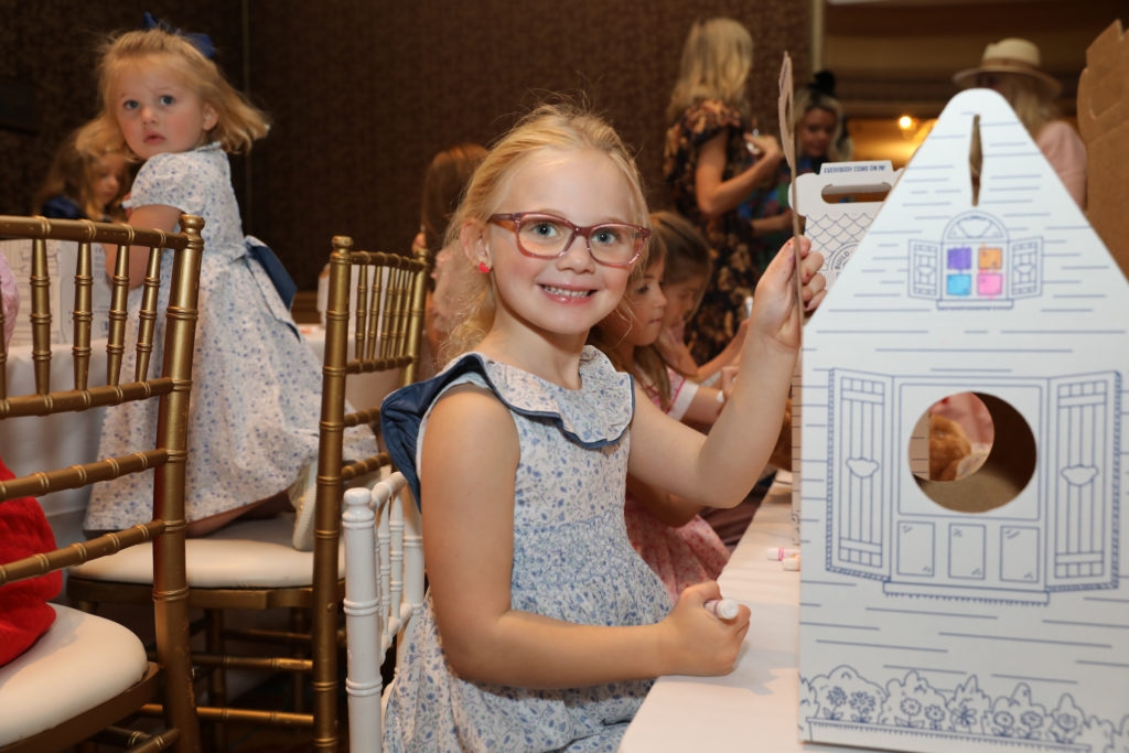 Libby Arnoldy, Annabel Arnoldy at the Children's Memorial Hermann Hospital 'Mommy & Me High Tea' held at the St. Regis Hotel. (Photo by Priscilla Dickson)