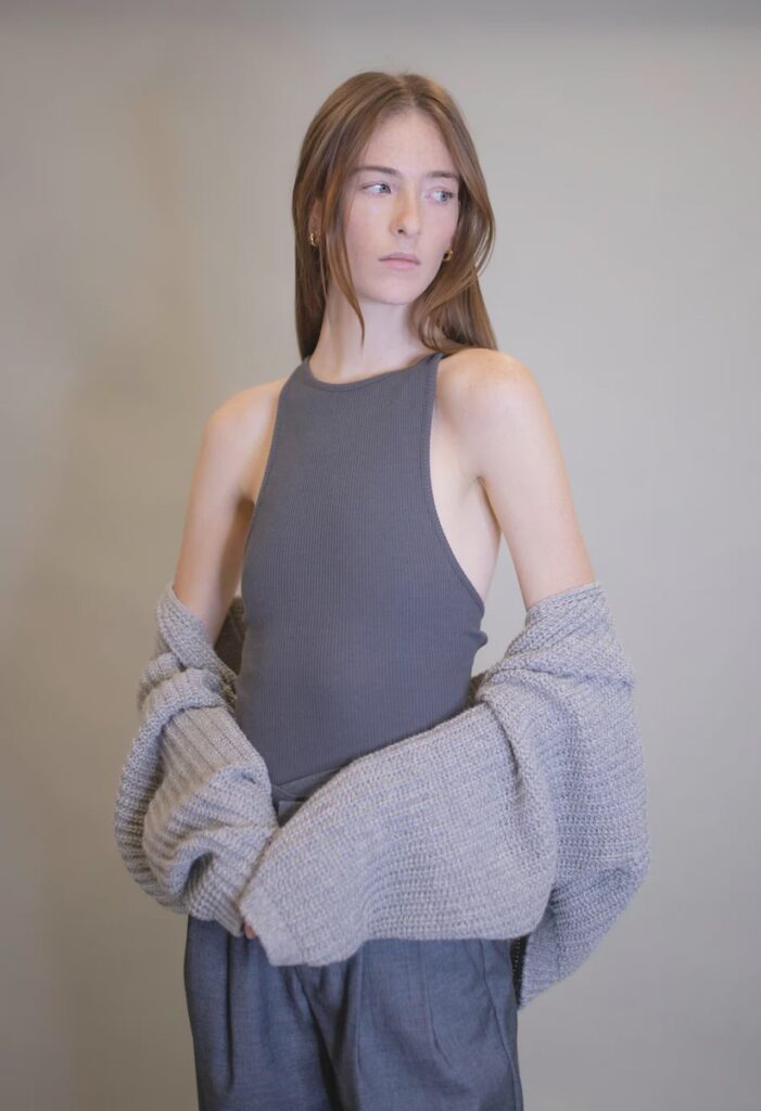 NKC Grey Knitted Bolero, $148
