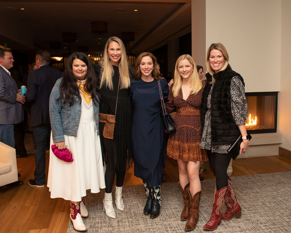 New Baronesses Melissa Smrekar, Hayley Louden, Lauren Brown, Shelby Foster, and Kelly Garlock (Photo by Tamytha Cameron)