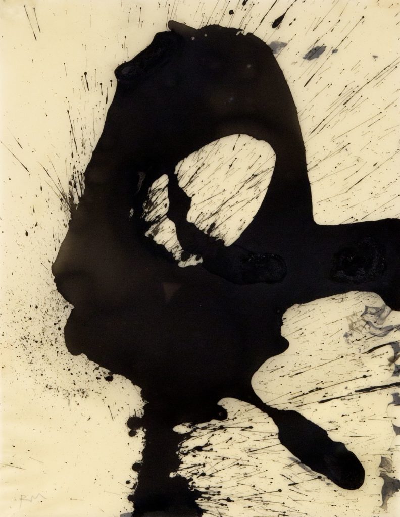 Robert Motherwell, Rimbaud Series No. 3, 1967.
