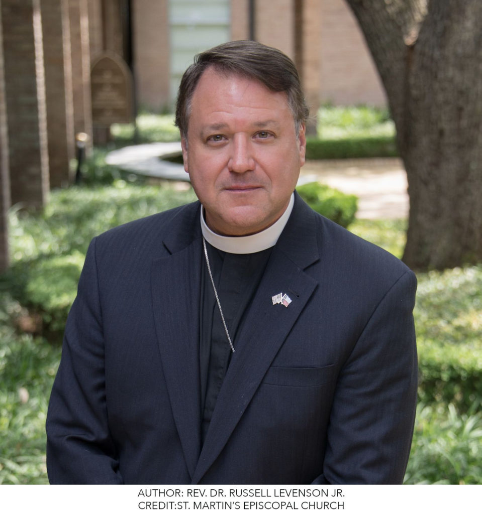 The Reverend Russell Levenson will share the wit and wisdom of his book 'Witness to Dignity' at the Barbara Bush Houston Literacy Foundation Celebration of Reading on April 20.