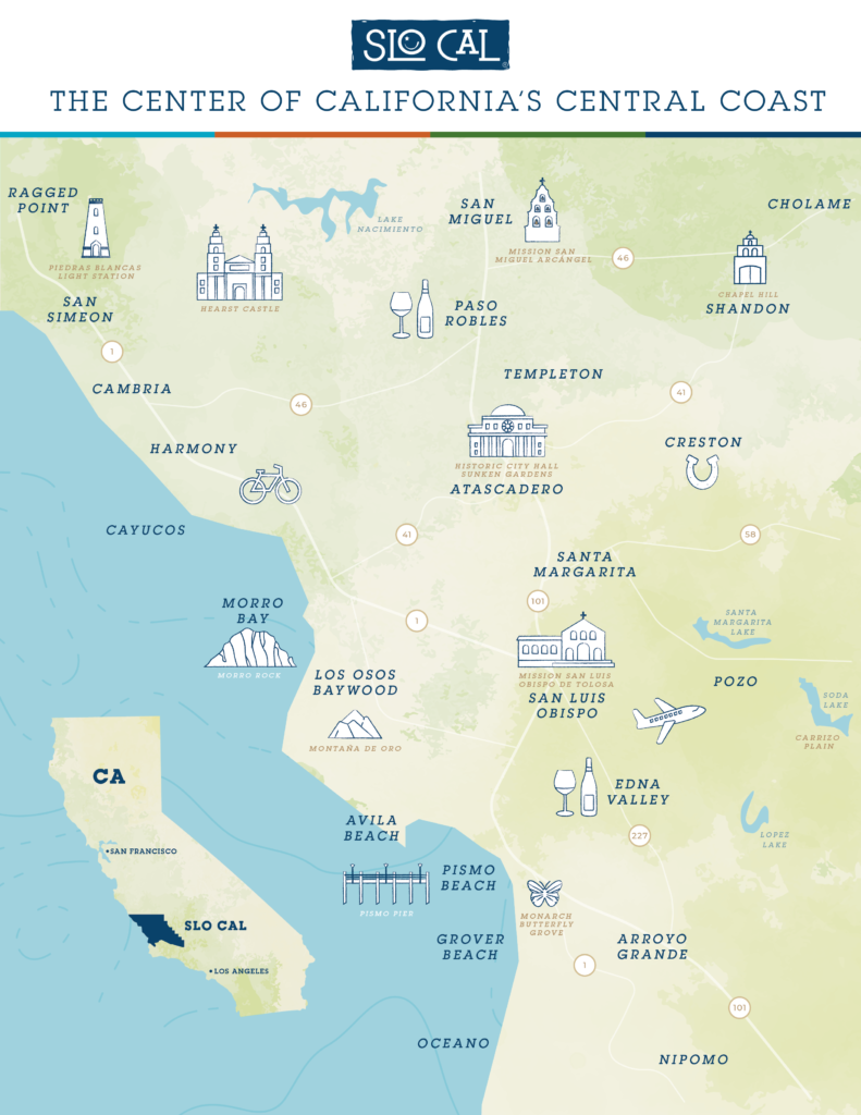 A map of "Slo Cal"