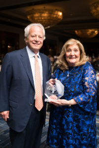 Scott and Susie Bender with Spirit of Life Award (Photo by Daniel Ortiz)