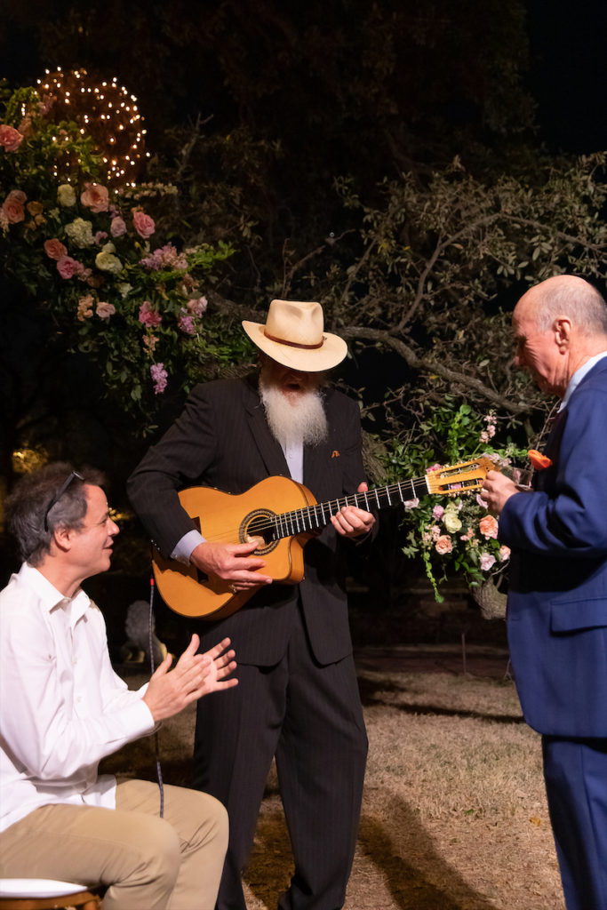 Ray Benson at the Arts Alive! cocktail reception. 