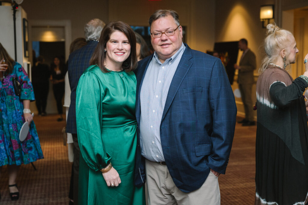 Meredith & David Symonds at Houston Center for Photography's Print Auction & Dinner (Photo by Johnny Than)
