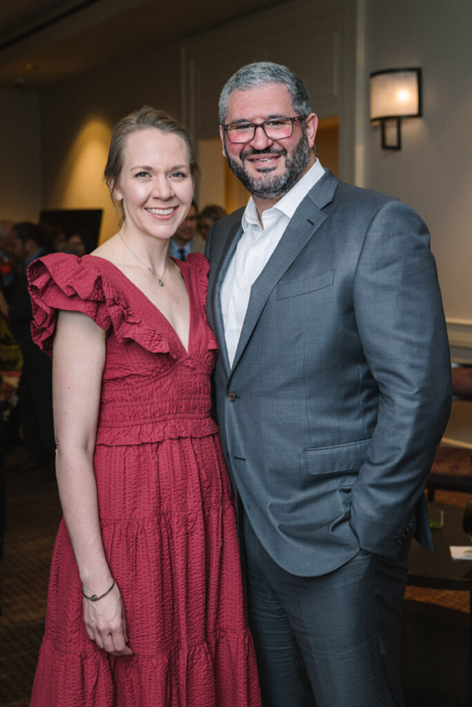 Maconda & Sacha Abinader at Houston Center for Photography's Print Auction & Dinner (Photo by Johnny Than)