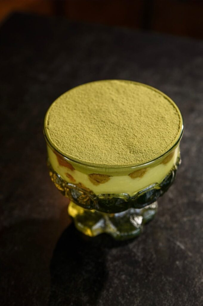 Don't leave without trying the Matcha Tiramisu at Mot Hai Ba. (Photo by Adriana Herrera)