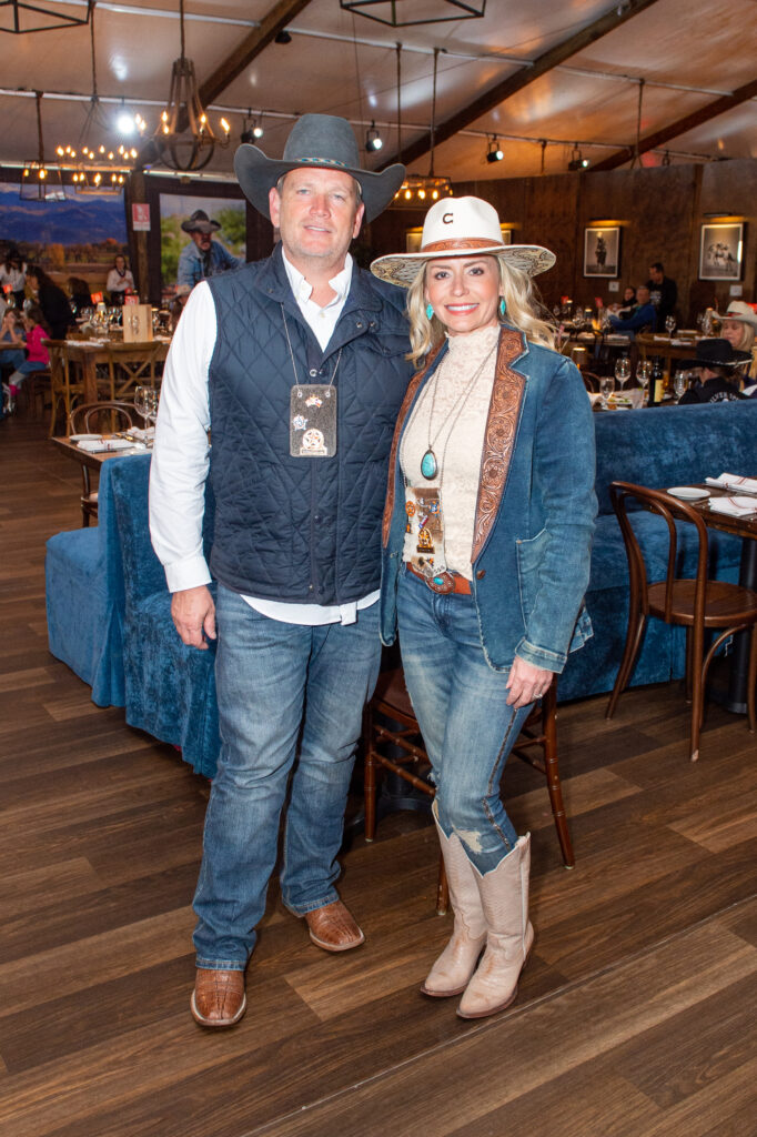 Guests at the Cole Hauser afternoon event at The Ranch at the Houston Livestock Show and Rodeo (Photo by Jacob Power)