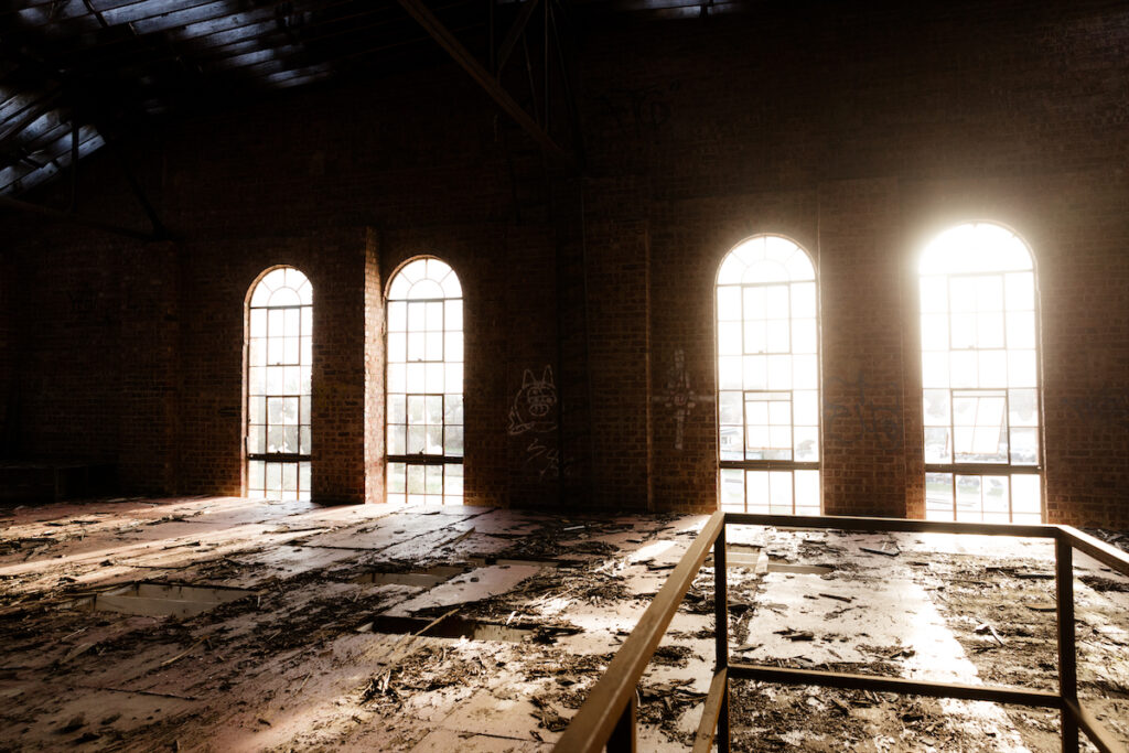 Transform 1012 N. Main Street, set
to become The Fred Rouse Center
for Arts and Community Healing (Photo by Jacob Carroll)