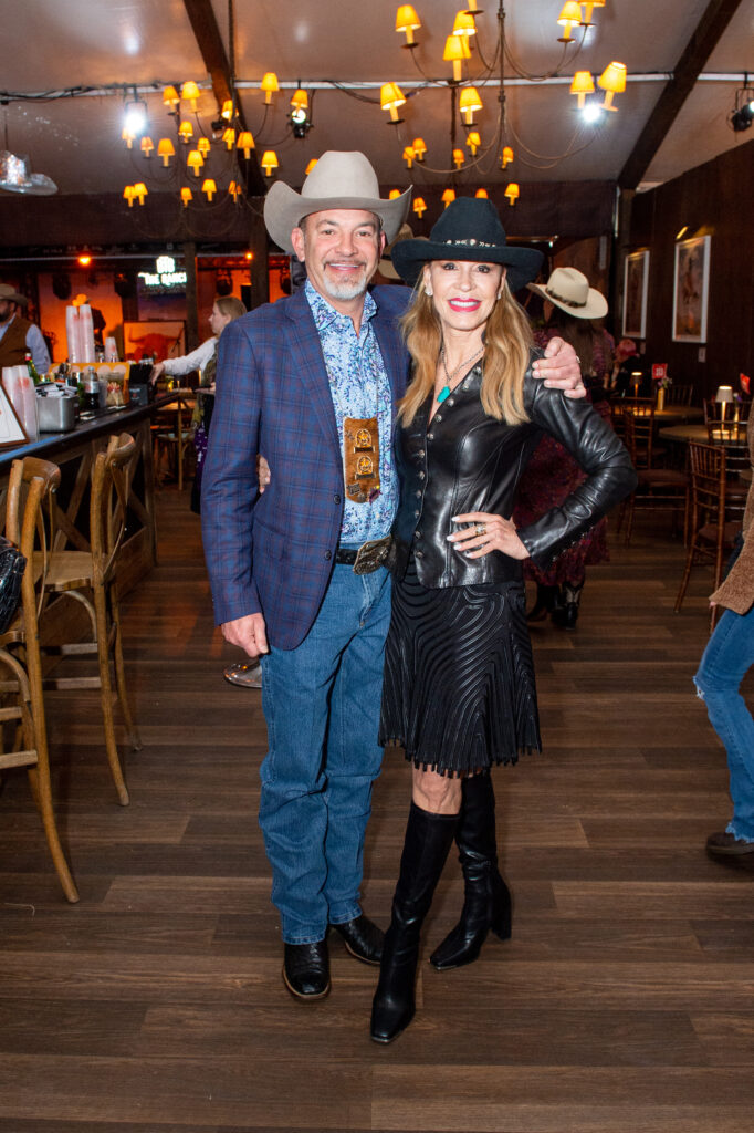 High roller guests at the Cole Hauser afternoon event at The Ranch at the Houston Livestock Show and Rodeo (Photo by Jacob Power)