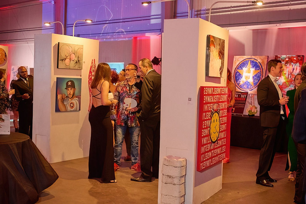 The silent auction raised $45,000 for Fresh Arts. (Photo by Charlie Horse Photography)