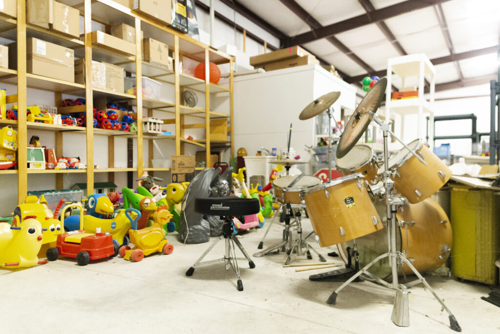 Inside the creative atelier of Trenton Doyle Hancock (Photo by Ronald L. Jones)