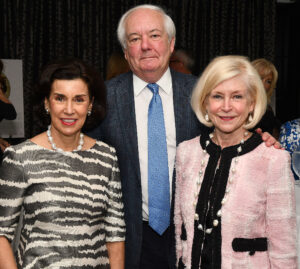 Begonia Santos with John and Ann Bookout_Courtesy_Dave Rossman (Photo by Dave Rossman)