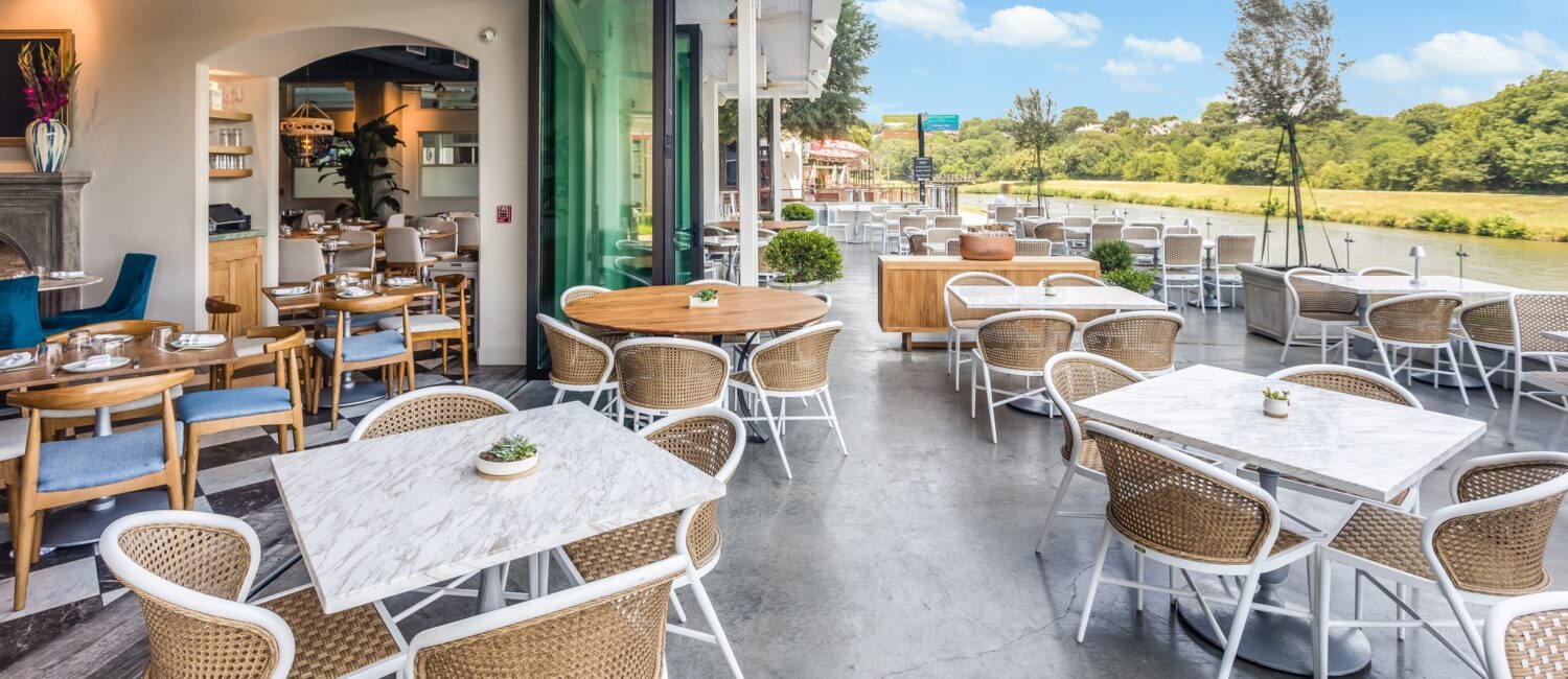 Best Patio – Quince Riverside makes the most of its sweeping riverside views.