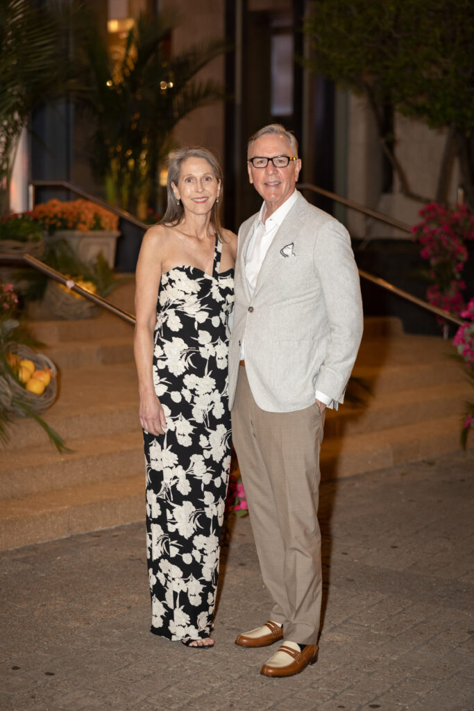 Bill & Susanne Pritchard at the Houston Museum of Natural Science 'Sunset Soirée' (Photo by Mike Rathke)
