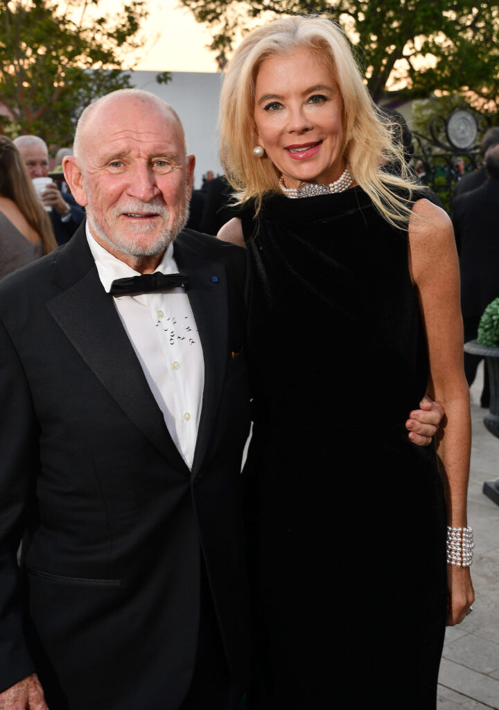 Dr. Peter Farrell, Tama Lundquist at The Bryan Museum's 'La Dolce Vita' gala celebrating Italian-American contributions to Texas history.