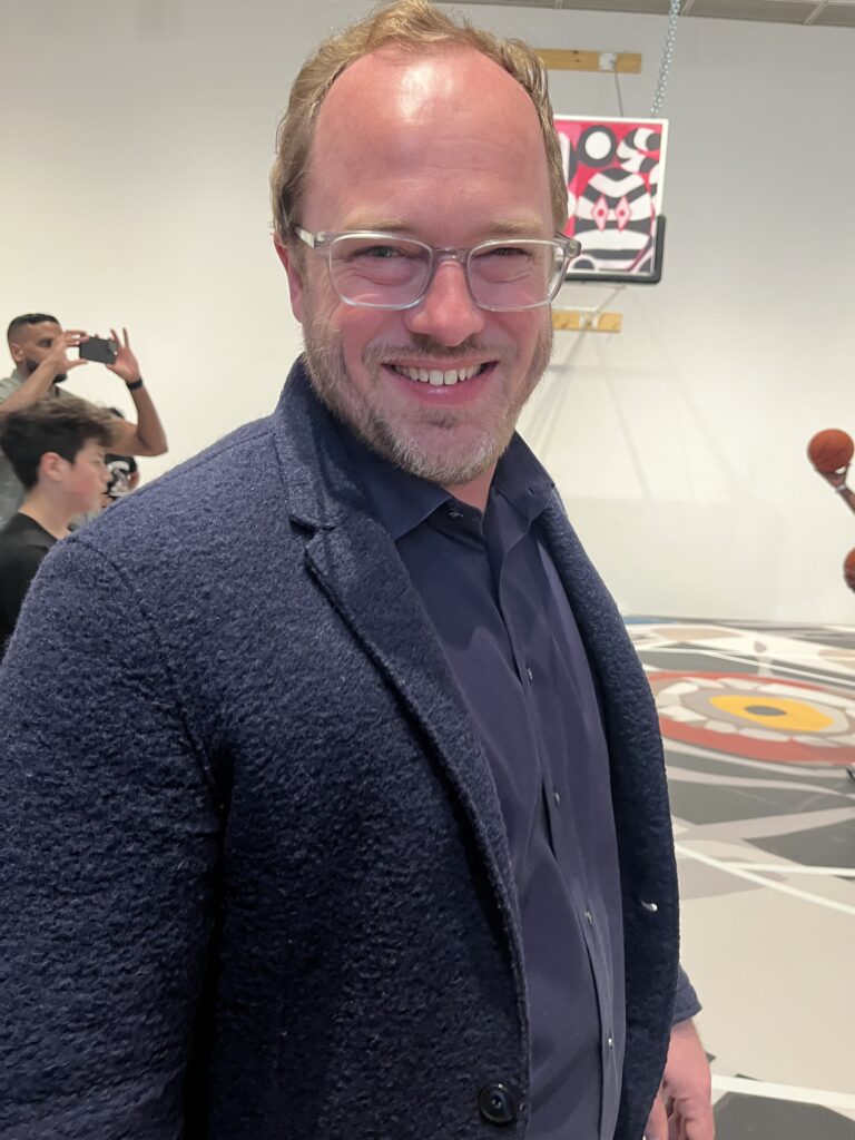 CAMH executive director and CAMH COURT curator Hesse McGraw (Photo by Lester Marks)